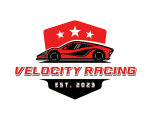 Car Racing Garage logo design