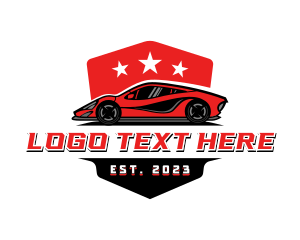 Motorsports - Car Racing Garage logo design