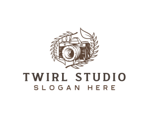 Vintage Camera Studio logo design