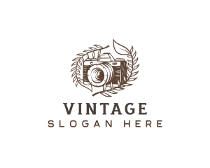 Vintage Camera Studio logo design