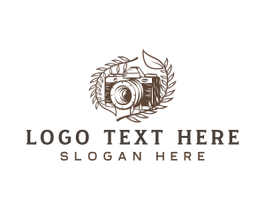Photographer - Vintage Camera Studio logo design