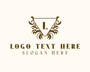Salon - Luxury Floral Beauty logo design