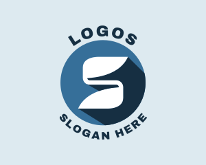 Modern Professional Company Letter S Logo