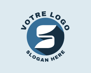 Modern Professional Company Letter S Logo
