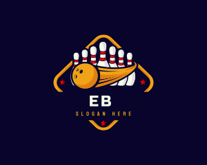 Bowling Athletic Sports Logo