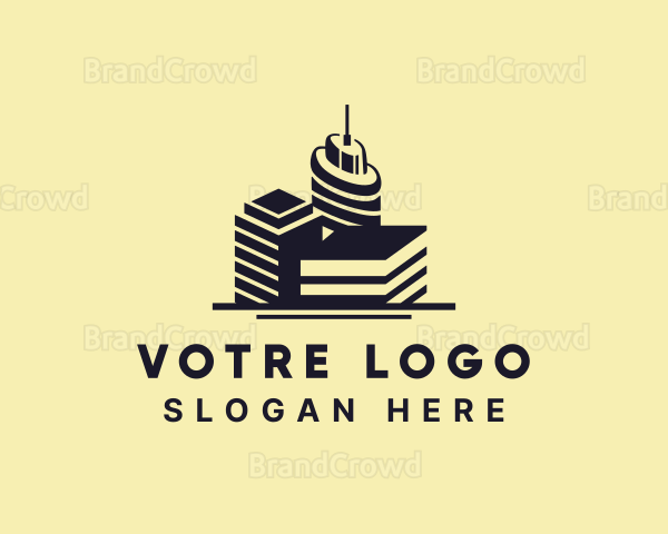 Urban Metropolis Cityscape Logo