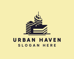Cityscape - Urban Metropolis Cityscape logo design