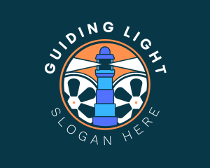 Lighthouse Reel Production logo design