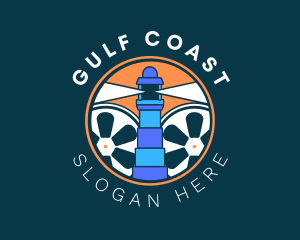 Gulf - Lighthouse Reel Production logo design