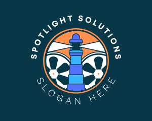 Lighthouse Reel Production logo design