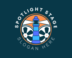 Lighthouse Reel Production logo design