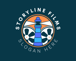 Documentary - Lighthouse Reel Production logo design