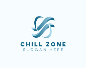 Cool - Airflow Ventilation Cooling logo design