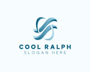 Airflow Ventilation Cooling logo design