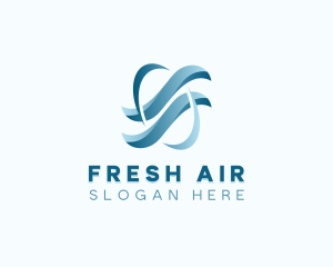 Airflow Ventilation Cooling logo design