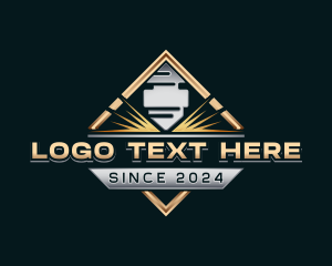 Lasercutting - Industrial Laser Cutting logo design