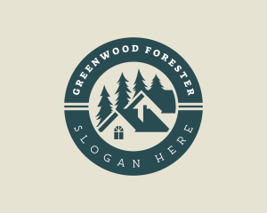 Forest House Residence  logo design