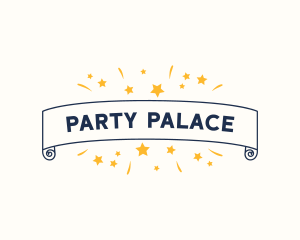 Children Party Banner  logo design