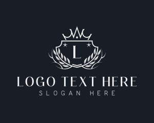 Academia - Regal Shield Crest logo design