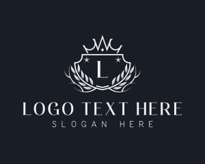 Wedding - Regal Shield Crest logo design