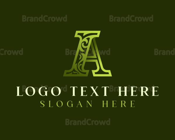 Elegant Fashion Letter A Logo