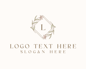 Florist - Floral Event Elegant logo design