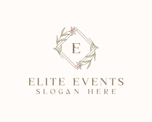 Event - Floral Event Elegant logo design
