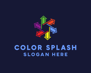 Colorful Direction Community logo design