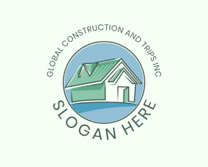 House Realty Construction logo design