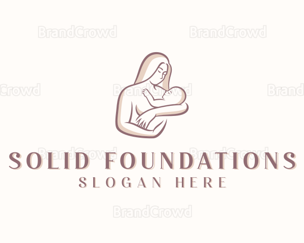 Mother Baby Pediatrician Logo