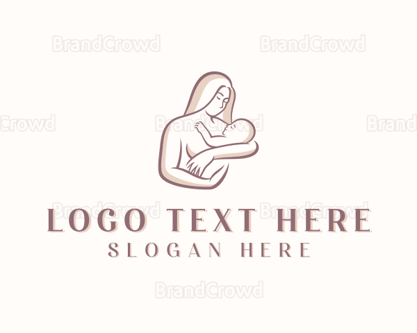 Mother Baby Pediatrician Logo