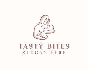 Fertility - Mother Baby Pediatrician logo design