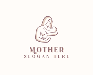 Mother Baby Pediatrician logo design