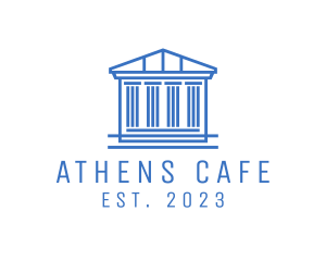 Athens - Greek Legal Court logo design