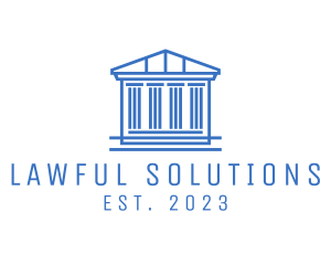 Legal - Greek Legal Court logo design