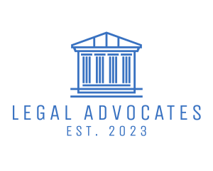 Greek Legal Law logo design