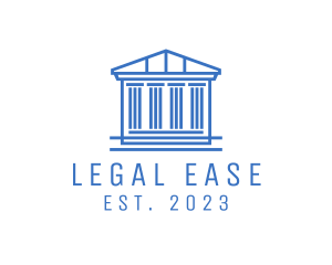 Legal - Greek Legal Court logo design