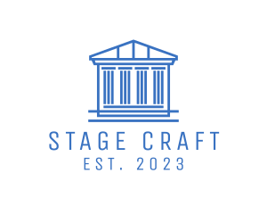Theatre - Greek Legal Court logo design