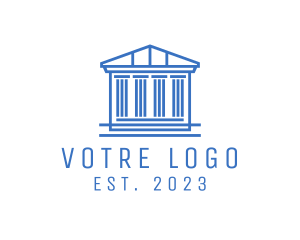 Greek Legal Court logo design