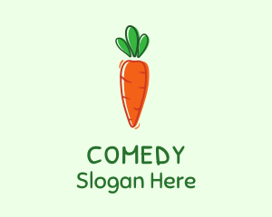Carrot Vegetable Produce Logo
