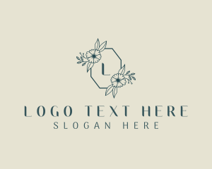 Floral Beauty Boutique logo design