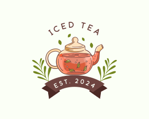 Teapot Herbal Drink logo design