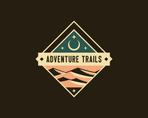 Travel Desert Dune logo design