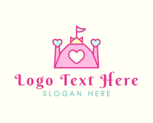 Princess - Princess Castle Play Tent logo design