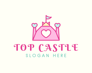 Princess Castle Play Tent logo design