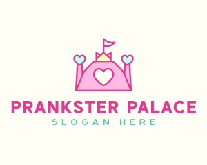 Princess Castle Play Tent logo design