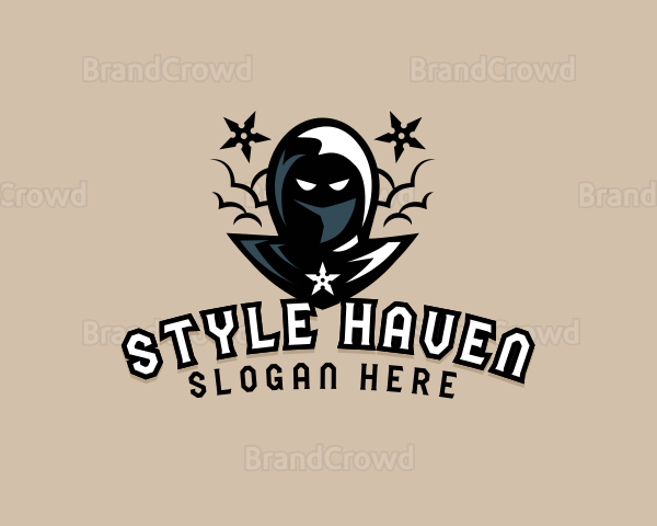 Ninja Hoodie Shuriken Logo