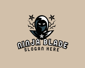 Shuriken - Ninja Hoodie Shuriken logo design