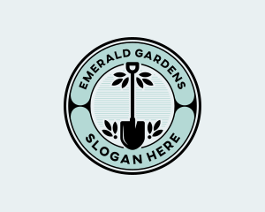 Shovel Garden Landscaping logo design