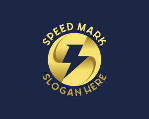 Lightning Speed Power logo design